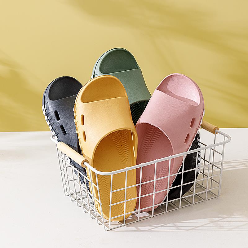 Rubber EVA bathroom slipper Printed logo slipper Footwear