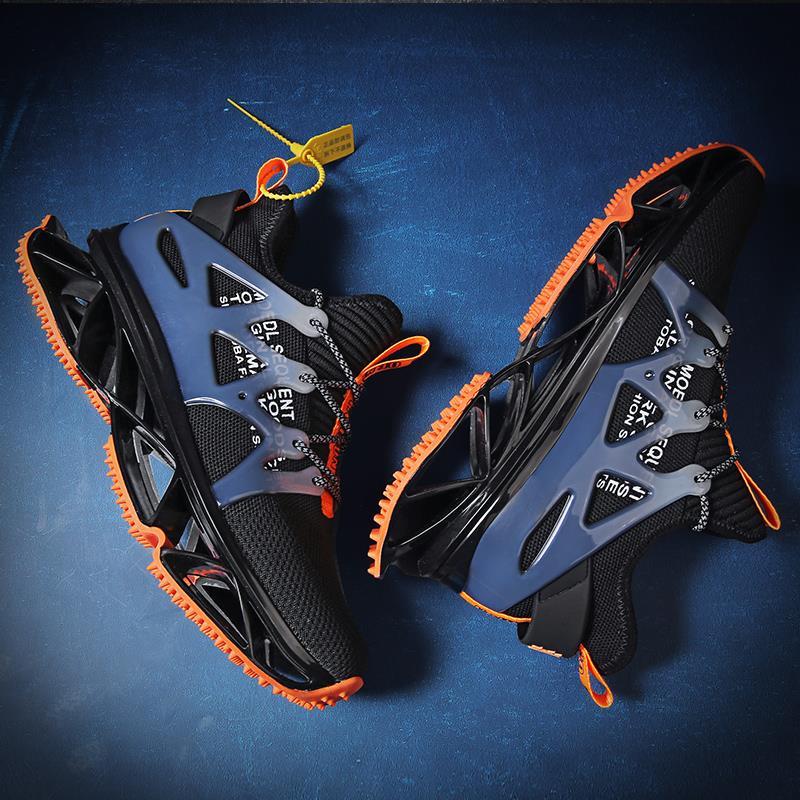 Anti-slip sole running basketball sport shoes with luminous design