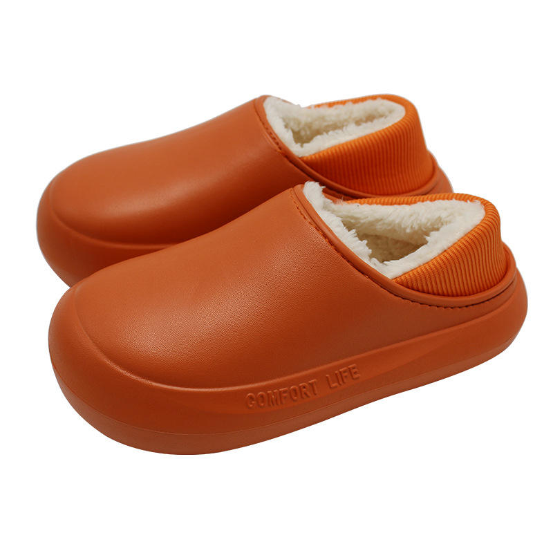 Pantuflas de piel sintética