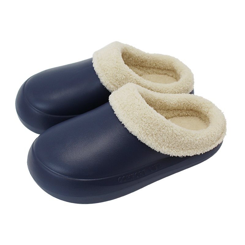 Pantuflas de piel sintética