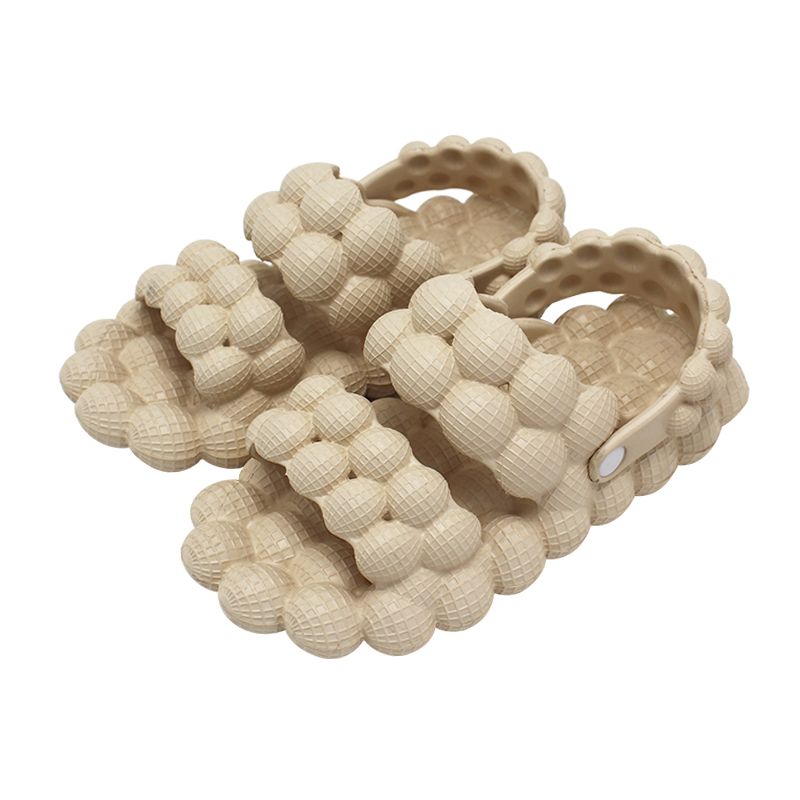 Chanclas de burbujas con dos correas